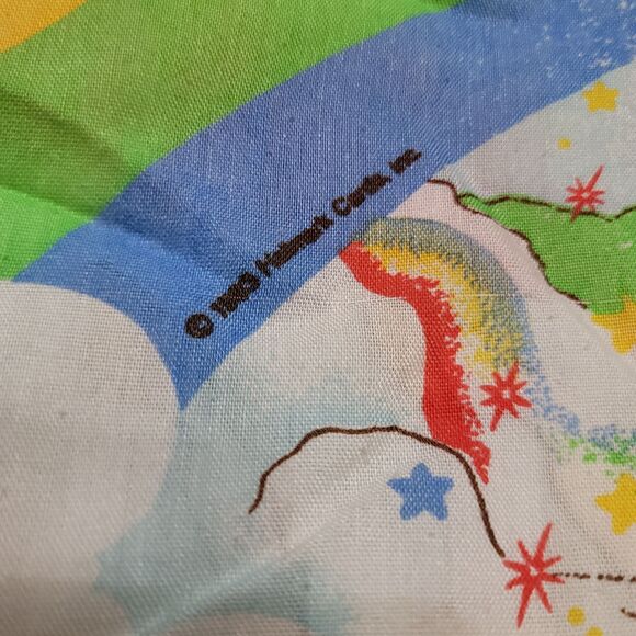 Rainbow Brite Flat and Fitted Sheets | Vintage 1980s Kids Cartoon Sheets - Picture 3 of 9